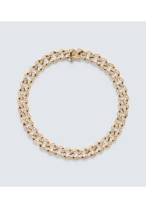 Shay Jewelry 18kt gold chain bracelet with diamonds