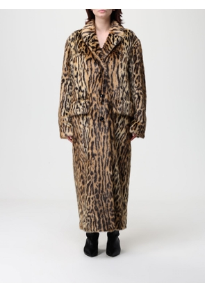 Fur Coat STAND STUDIO Woman color Multicolor