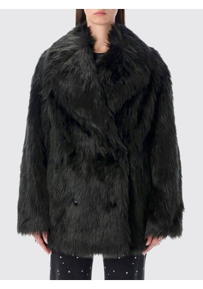 Fur Coat STAND STUDIO Woman color Black