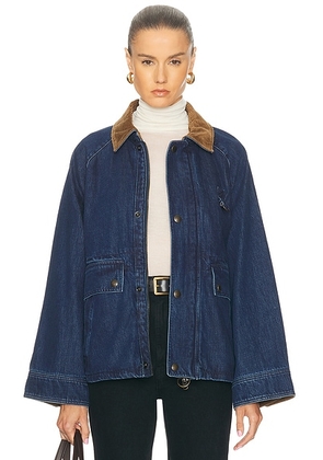 Polo Ralph Lauren Field Jacket in Poplar Wash - Blue. Size XL (also in ).