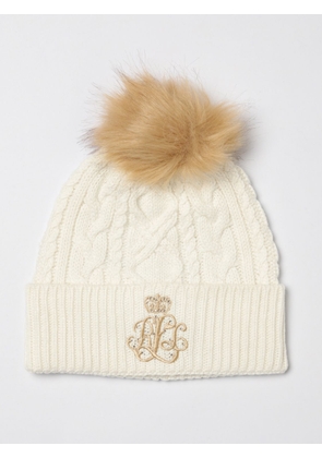 Hat LAUREN RALPH LAUREN Woman color Yellow Cream