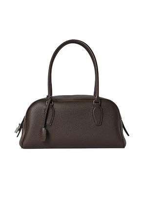 The Row E/w India Bag in Deep Brown ANS - Chocolate. Size all.