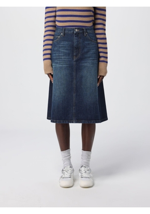 Skirt MARC JACOBS Woman color Denim