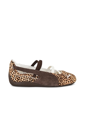 Puma Select Speedcat Ballet Wild Sneaker in Chocolate & Warm White - Brown. Size 7 (also in 8).