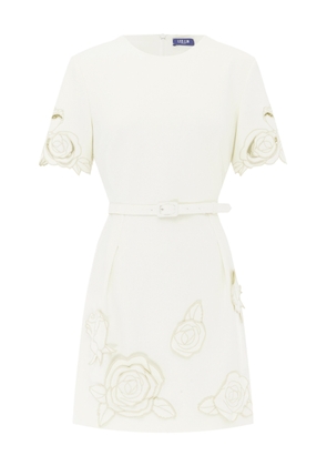 Leo Lin Aurelie Appliquéd Mini Dress - Moda Operandi