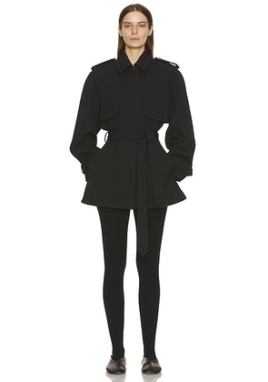 The Row Usuaia Jacket in Black - Black. Size 0 (also in 6).