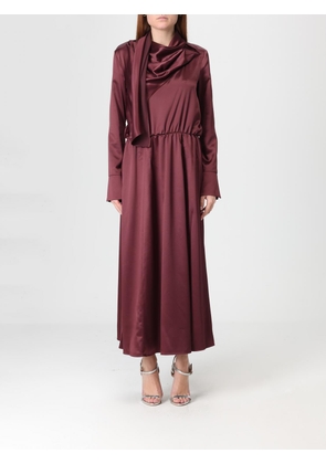 Dress PINKO Woman color Burgundy