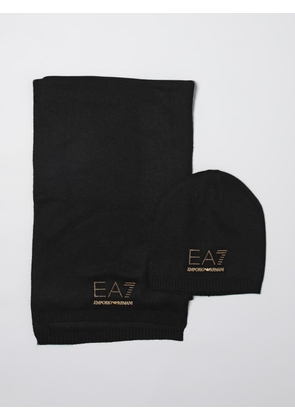 Hat EA7 Men color Black