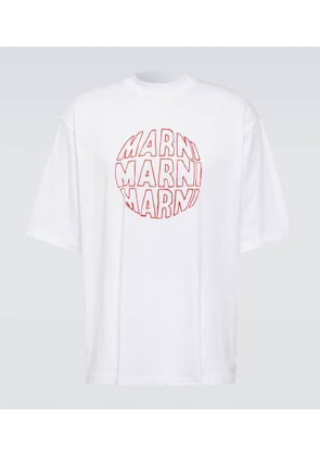 Marni Printed cotton jersey T-shirt