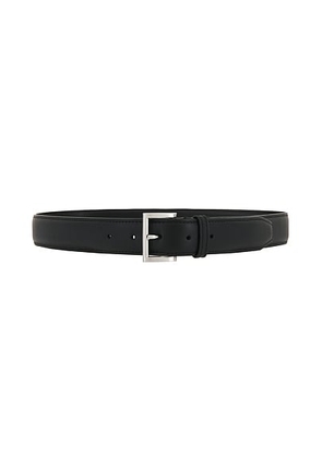 St. Agni Homme Belt in Black - Black. Size M/L (also in XS/S).