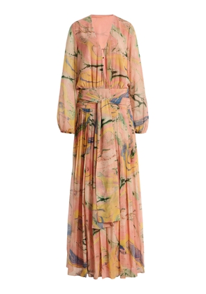 Alexis Diane Pleated Maxi Dress - Moda Operandi