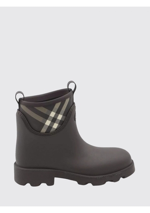 Boots BURBERRY Woman color Grey