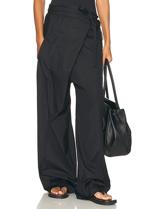 WARDROBE.NYC Fisherman Pant in Black - Black. Size L/XL (also in ).