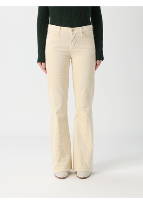 Jeans 7 FOR ALL MANKIND Woman color Yellow Cream