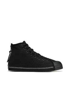 Y-3 Yohji Yamamoto x NBHD Nizza Hi Sneaker in Black - Black. Size 10.5 (also in 9, 9.5).