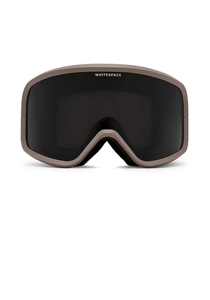 Whitespace Dual Tone Goggles in Rock Ridge & Granite Gray Smoke Lens - Multi. Size all.