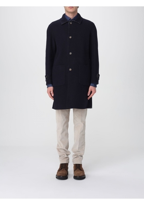 Coat ELEVENTY Men color Blue