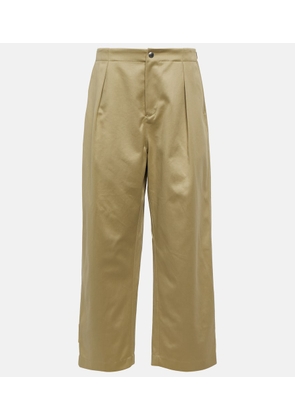Burberry Cotton straight pants