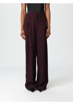 Pants RAQUEL DINIZ Woman color Red Purple