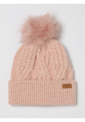 Hat BARBOUR Woman color Pink