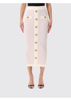 Skirt BALMAIN Woman color Pink