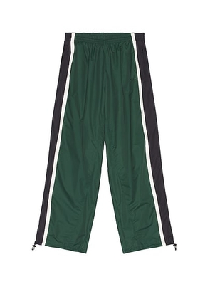 VETEMENTS Iconic Tracksuit Pants in Green & Black - Green. Size M (also in ).