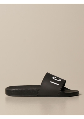 Dsquared2 rubber sandal with Icon print