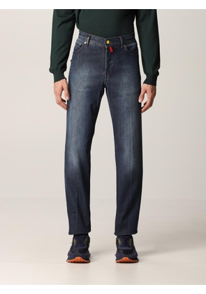 Jeans KITON Men color Denim