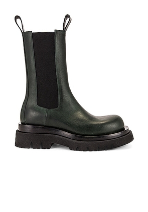 Bottega Veneta Lug Chelsea Boots in Camping - Green. Size 39.5 (also in 40, 40.5, 41).