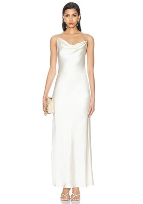 Anna October Elizabeth Maxi Dress in Ivory - Ivory. Size M (also in ).