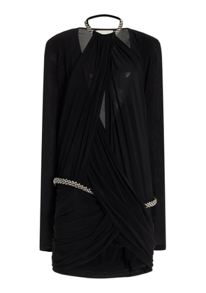 Isabel Marant Belindi Draped Jersey Mini Dress - Moda Operandi