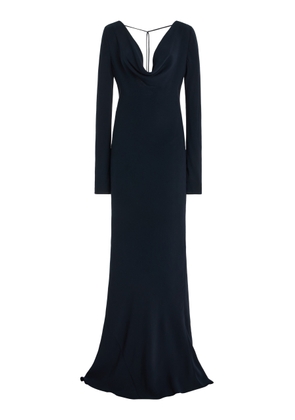 The Row Altan Draped Silk Gown - Moda Operandi