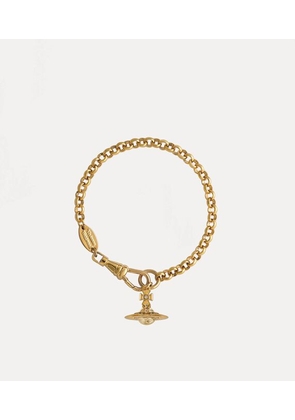 Vivienne Westwood New Petite Orb Bracelet Gold Swarovski Crystals Women