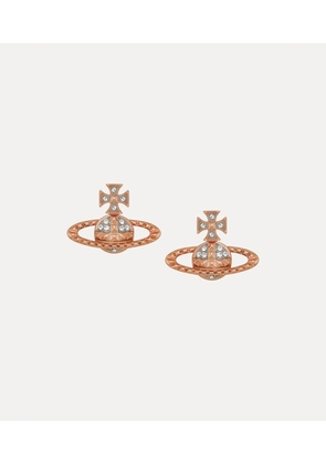 Vivienne Westwood Mayfair Bas Relief Earrings Pink-gold-rhodium-crystal Pink-gold-rhodium-crystal Women