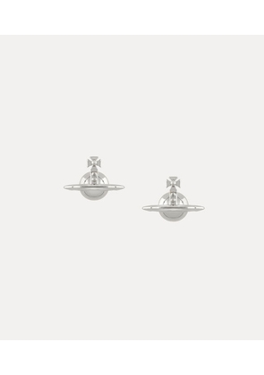 Vivienne Westwood Solid Orb Earrings Silver Women
