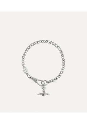 Vivienne Westwood New Petite Orb Bracelet Silver Women