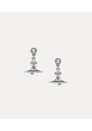 Vivienne Westwood New Petite Orb Earrings Silver Women