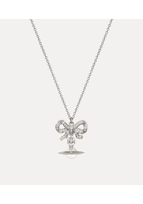 Vivienne Westwood Octavie Pendant Necklace Silver Cuic Zirconia / Gemstone Women