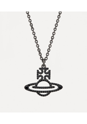 Vivienne Westwood Man. Trudy Pendant Necklace Silver Silver / Cubic Zirconia Men