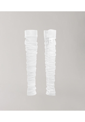 Vivienne Westwood Gathered Tulle Sleeves 43cm Recycled Tulle 6 Women