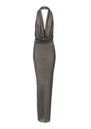 The New Arrivals Ilkyaz Ozel Agel Le Chevalier Draped Dress - Moda Operandi