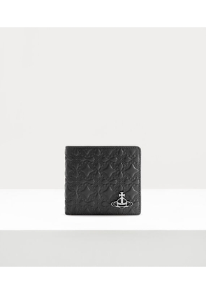 Vivienne Westwood Billfold Wallet Nappa Leather Black One Size Men