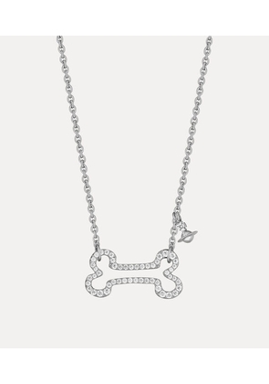 Vivienne Westwood Man. Lyndon Bone Pendant Necklace Silver Men