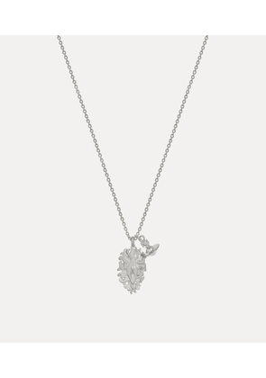 Vivienne Westwood Veronica Pendant Necklace Silver Women