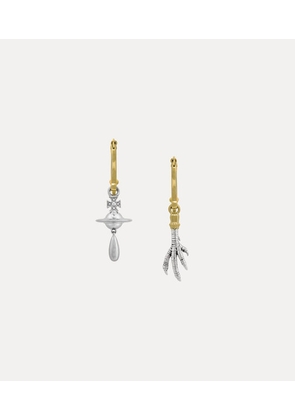 Vivienne Westwood Joselita Earrings Antique-platinum-platinum-gold Antique-platinum-platinum-gold Women
