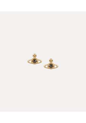 Vivienne Westwood Nano Solitaire Earrings Goldvitrail-medium-crystal Brass Women