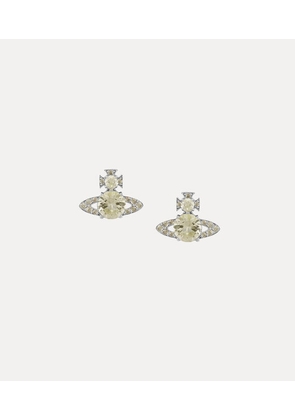 Vivienne Westwood Ismene Earrings Silveryellow-cz Brass Women