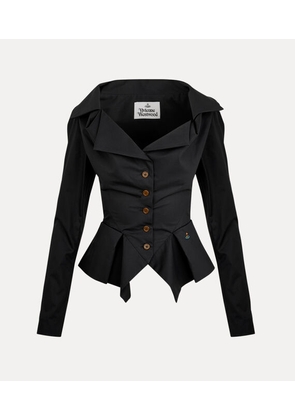 Vivienne Westwood Monday Shirt Cotton Black 42 Women