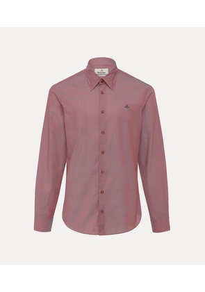 Vivienne Westwood Ghost Shirt Cangiante Poplin Pink 48 Men