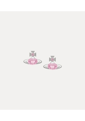 Vivienne Westwood Allie Earrings Silver Cubic Zirconia Women